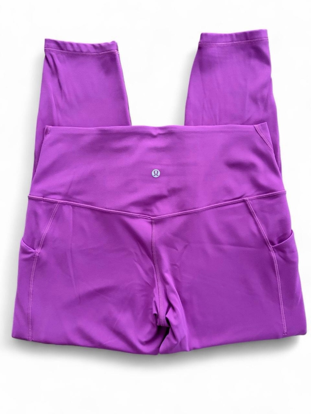 Lululemon High Rise Pocket Leggings Moonlit Magenta Purple Size 12